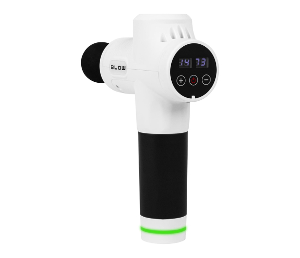 BLOW Pistolet do masażu Wave 4000 biały + 10 końcówek + walizka - 1544345 - zdjęcie 2